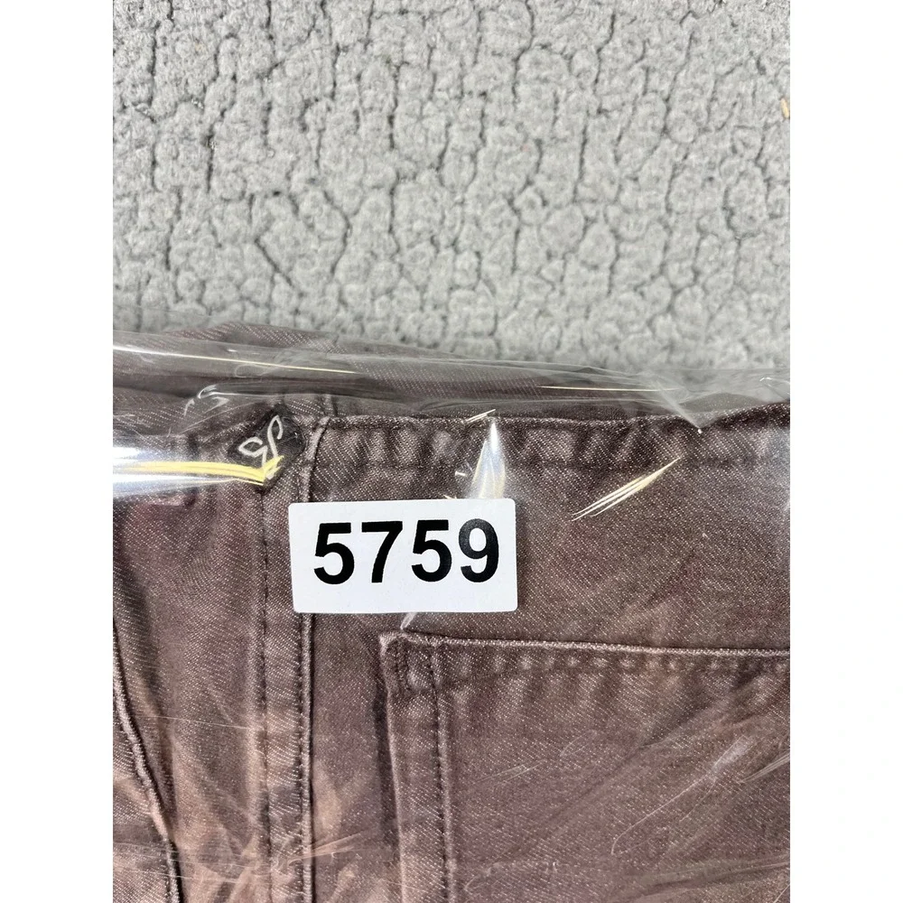 Prana Kara Jeans Womens 2/26 Brown Slim Tapered Leg Stretch Denim Pants 5759 - Picture 10 of 10